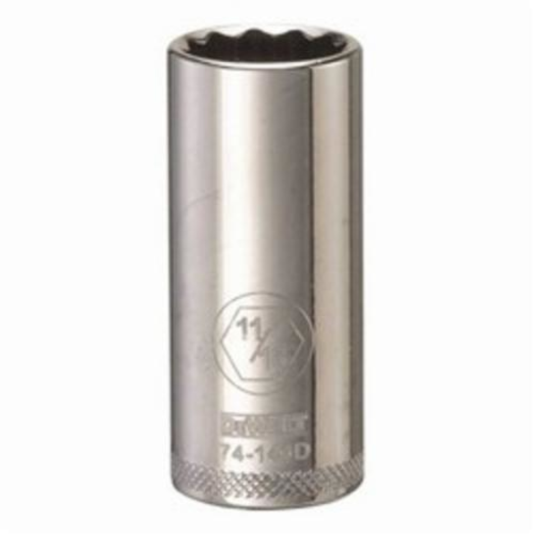 DeWALT® DWMT74140OSP Deep Length Socket, 3/8 in, 11/16 in