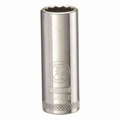 DeWALT® DWMT74146OSP Deep Length Socket, 3/8 in, 7/16 in
