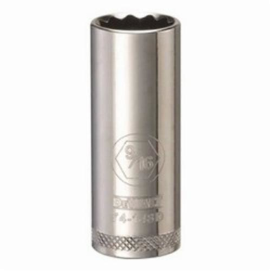 DeWALT® DWMT74148OSP Deep Length Socket, 3/8 in, 9/16 in