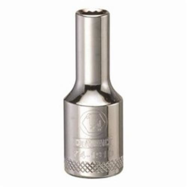 DeWALT® DWMT74191OSP Deep Length Socket, 3/8 in, 1/4 in