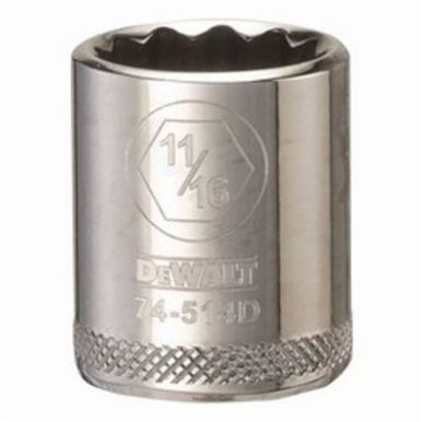 DeWALT® DWMT74514OSP Socket, 3/8 in, 11/16 in