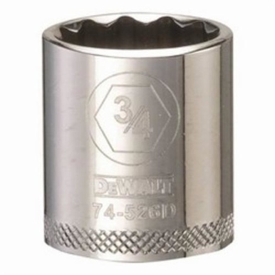 DeWALT® DWMT74526OSP Socket, 3/8 in, 3/4 in