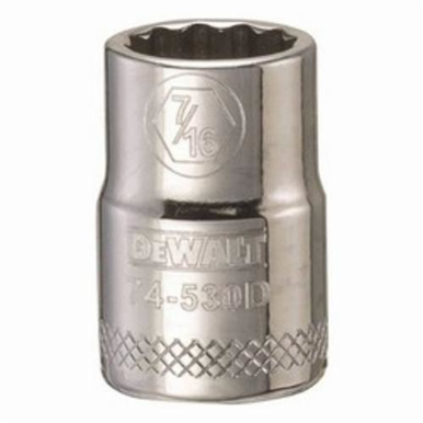 DeWALT® DWMT74530OSP Socket, 3/8 in, 7/16 in
