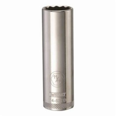 DeWALT® DWMT74537OSP Deep Length Socket, 1/2 in, 11/16 in