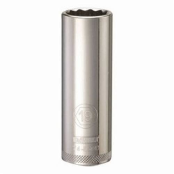 DeWALT® DWMT74550OSP Deep Length Socket, 1/2 in, 19 mm