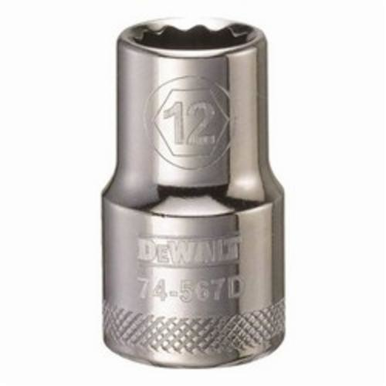 DeWALT® DWMT74567OSP Socket, 1/2 in Hex Drive, 12 mm