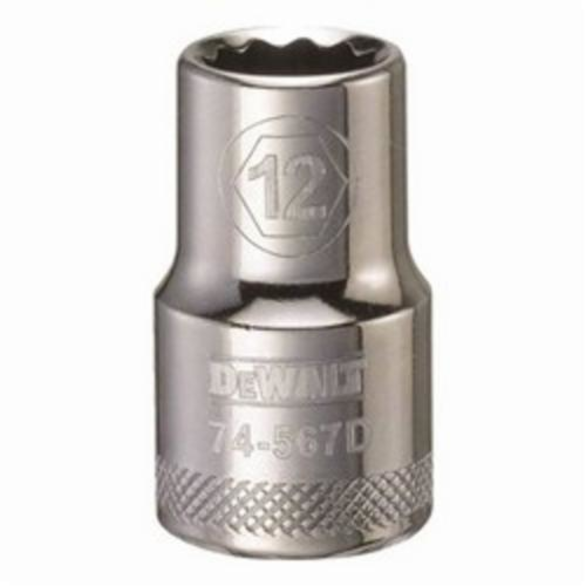 DeWALT® DWMT74567OSP Socket, 1/2 in Hex Drive, 12 mm