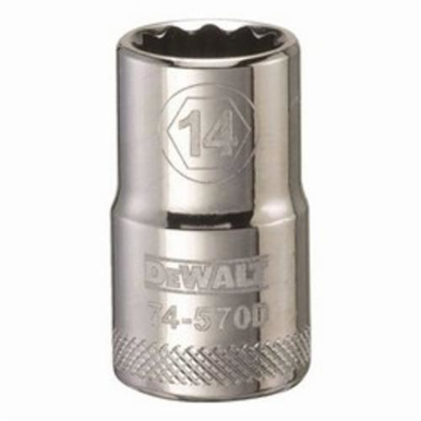 DeWALT® DWMT74570OSP Socket, 1/2 in Hex Drive, 14 mm