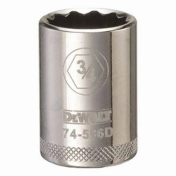 DeWALT® DWMT74586OSP Socket, 1/2 in Hex Drive, 3/4 in