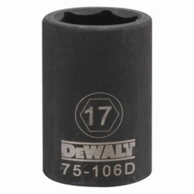 DeWALT® DWMT75106OSP Socket, 1/2 in, 17 mm