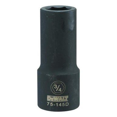 DeWALT® DWMT75145OSP Deep Length Socket, 3/4 in, 3/4 in