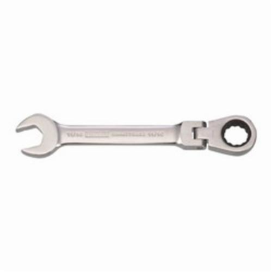 DeWALT® DWMT75202OSP Flex Head Combination Wrench, 11/16 in, 12 Points, 15 deg Offset, 7-15/32 in OAL, Steel, ASME B107.100
