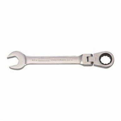 DeWALT® DWMT75209OSP Flex Head Combination Wrench, 3/4 in, 12 Points, 15 deg Offset, 8-15/32 in OAL, Steel, ASME B107.100