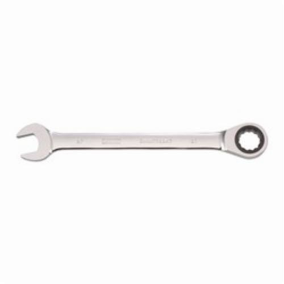 DeWALT® DWMT75247OSP Non-Reversible Combination Wrench, 27 mm, 15 deg Offset, 14-1/8 in OAL, Steel, ASME B107.100