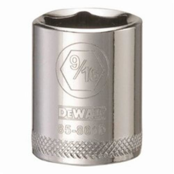 DeWALT® DWMT85861OSP Socket, 1/4 in Hex Drive, 9/16 in