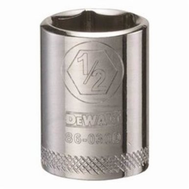DeWALT® DWMT86030OSP Socket, 1/4 in Hex Drive, 1/2 in