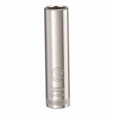 DeWALT® DWMT86096OSP Deep Length Socket, 1/4 in Hex Drive, 8 mm