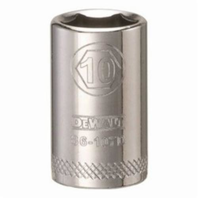 DeWALT® DWMT86107OSP Socket, 1/4 in Hex Drive, 10 mm