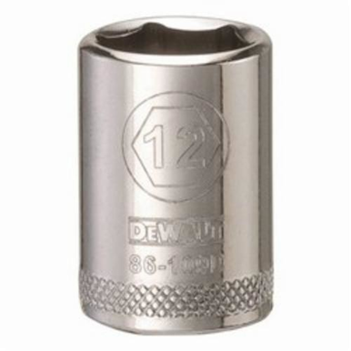 DeWALT® DWMT86109OSP Socket, 1/4 in Hex Drive, 12 mm
