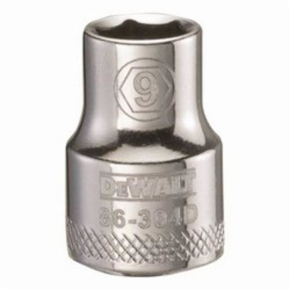 DeWALT® DWMT86304OSP Socket, 3/8 in Hex Drive, 9 mm