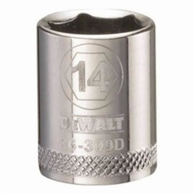 DeWALT® DWMT86309OSP Socket, 3/8 in Hex Drive, 14 mm