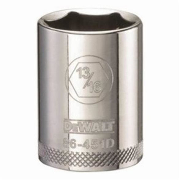 DeWALT® DWMT86451OSP Socket, 1/2 in Hex Drive, 13/16 in