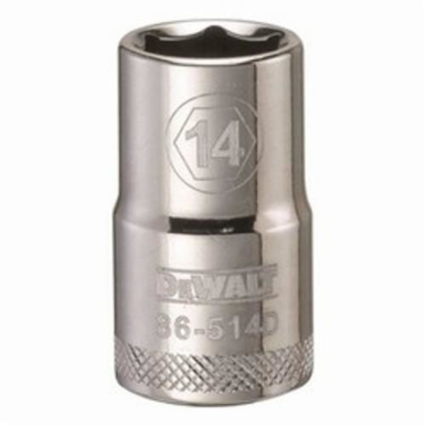 DeWALT® DWMT86514OSP Socket, 1/2 in Hex Drive, 14 mm