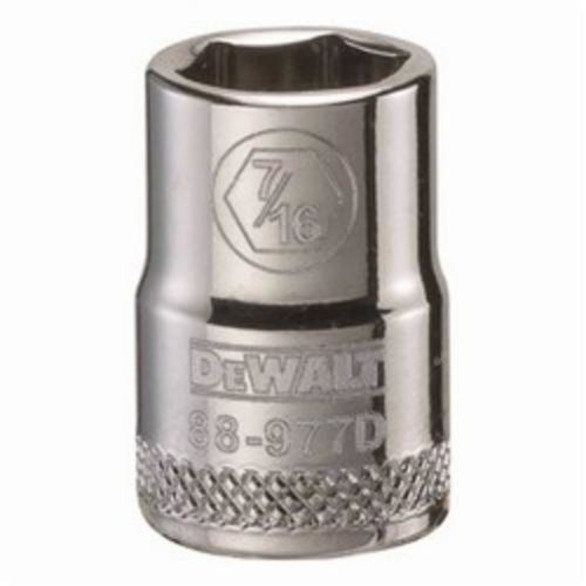 DeWALT® DWMT88977OSP Socket, 3/8 in Hex Drive, 7/16 in