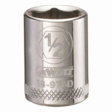 DeWALT® DWMT88978OSP Socket, 3/8 in Hex Drive, 1/2 in