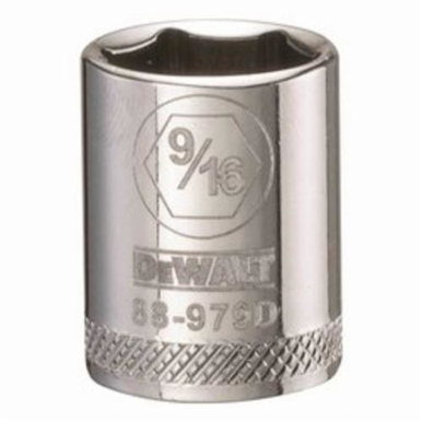 DeWALT® DWMT88979OSP Socket, 3/8 in Hex Drive, 9/16 in