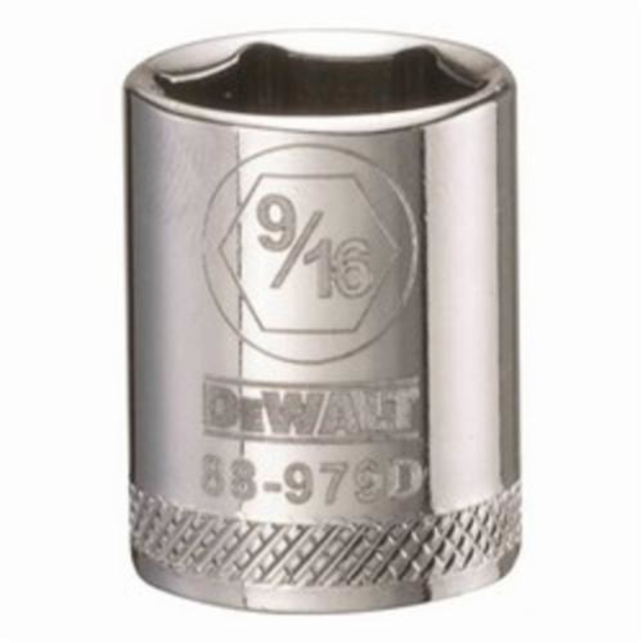 DeWALT® DWMT88979OSP Socket, 3/8 in Hex Drive, 9/16 in