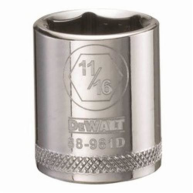 DeWALT® DWMT88981OSP Socket, 3/8 in Hex Drive, 11/16 in