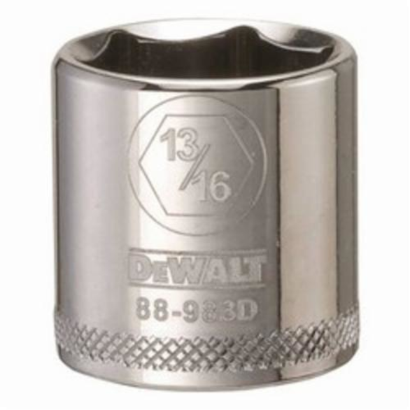 DeWALT® DWMT88983OSP Socket, 3/8 in Hex Drive, 13/16 in