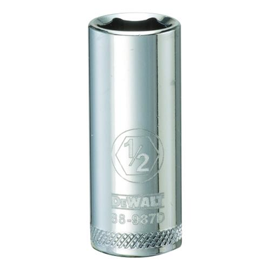 DeWALT® DirectTorque™ DWMT88987OSP Deep Length Socket, 3/8 in Hex Drive, 1/2 in
