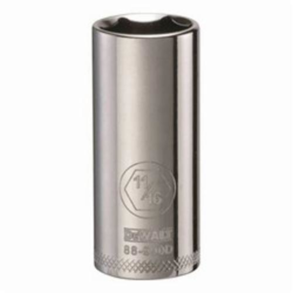 DeWALT® DWMT88990OSP Deep Length Socket, 3/8 in Hex Drive, 11/16 in