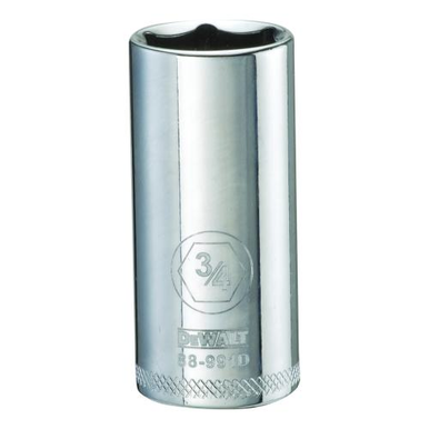 DeWALT® DirectTorque™ DWMT88991OSP Deep Length Socket, 3/8 in Hex Drive, 3/4 in
