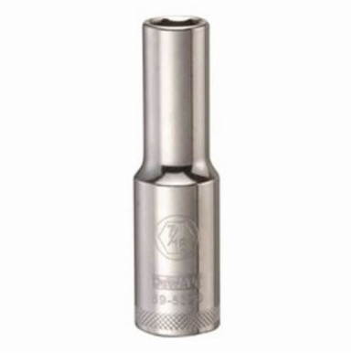 DeWALT® DWMT89532OSP Deep Length Socket, 1/2 in Hex Drive, 7/16 in