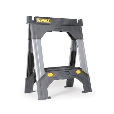 DeWALT® DWST11031 Sawhorse With Adjustable Steel Legs, 2500 lb Load, 2.2 in W, Metal