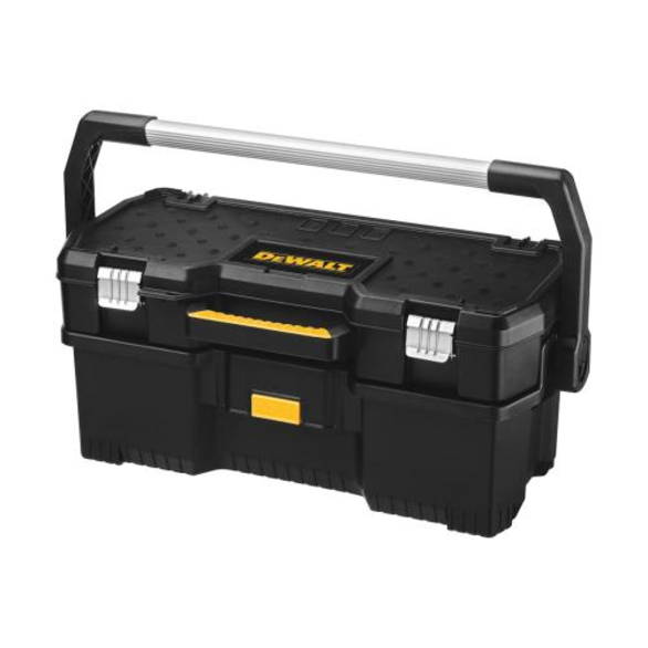 DeWALT® DWST24070 Lockable Tool Tote With Removable Power Tool Case, Resin/Structural Foam
