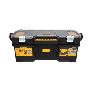 DeWALT® DWST24075 Lockable Tool Box With Removable Organizer Case, 9-7/8 in H x 24 in W, Resin