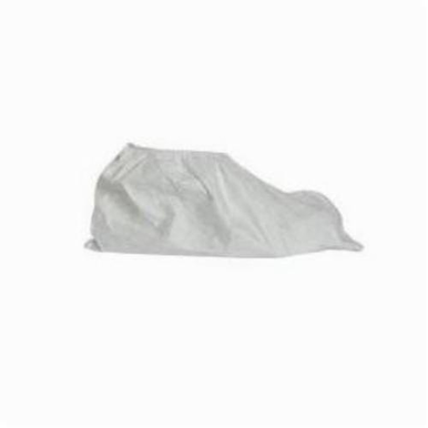 Dupont® TY450SWH000200LG Shoe Cover, Universal, 8.25 in H, White, Tyvek®, Elastic Top Closure