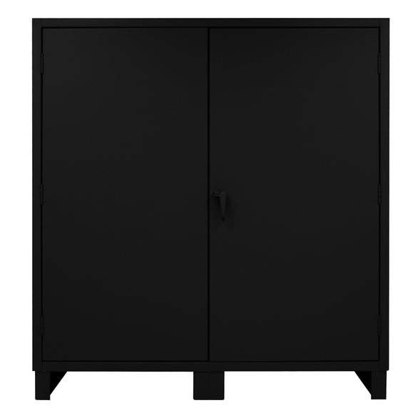 CABINET 78H X 72W X 24D 4 SHELVES GRAY