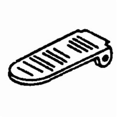 Dynabrade® 57344 Throttle Lever, For Use With Dynorbital® 57314 and 57315 Random Orbital Sanders