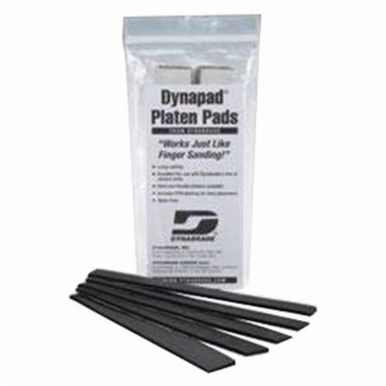 Dynabrade® 11028 Platen Pad Assembly, 3 in L x 1/2 in W x 1/8 in THK, For Use With Dynafile® 11228 Contact Arm, Steel