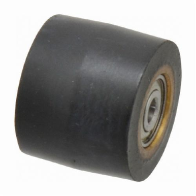 Dynabrade® 15348 Contact Wheel Assembly, 2 in Dia x 1 in W x 5/8 in ID, Standard Face, 70 Duro Rubber Wheel