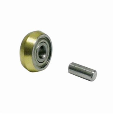 Dynabrade® 11072 Contact Wheel Assembly, For Use With Dynafile® 11215, 11330 and 15027 Contact Arm Assembly, Brass
