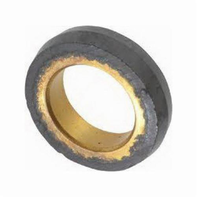 Dynabrade® 11073 Contact Wheel, 3/8 in ID x 5/8 in OD x 1/8 in W, Crown Face, 70 Duro Rubber Wheel