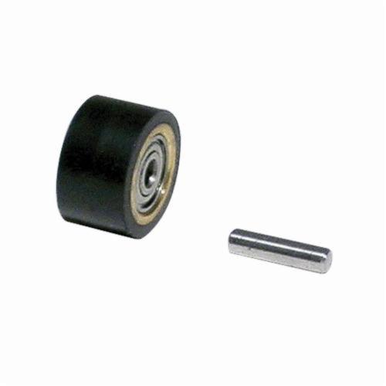 Dynabrade® 11078 Contact Wheel Assembly, For Use With Mini-Dynafile® II 15003 Abrasive Belt Tool, 70 Duro Rubber Wheel