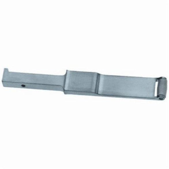 Dynabrade® 11300 Contact Arm Assembly, 18 in L x 1/2 in W Belt, 3/16 in ID x 1/4 in OD x 1/8 in W Crowned Steel Wheel