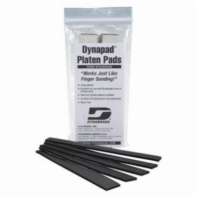 Dynabrade® Dynapad® Platen Pad, 7 in L x 1 in W x 1/8 in THK, For Use With Dynabelter® Contact Arm, Soft Sponge